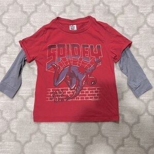 Junk Food Spiderman Spidey long sleeve shirt